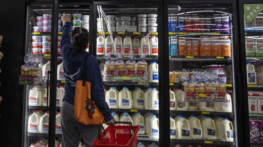 Live news: US consumer sentiment tumbles as worries about economy grow
