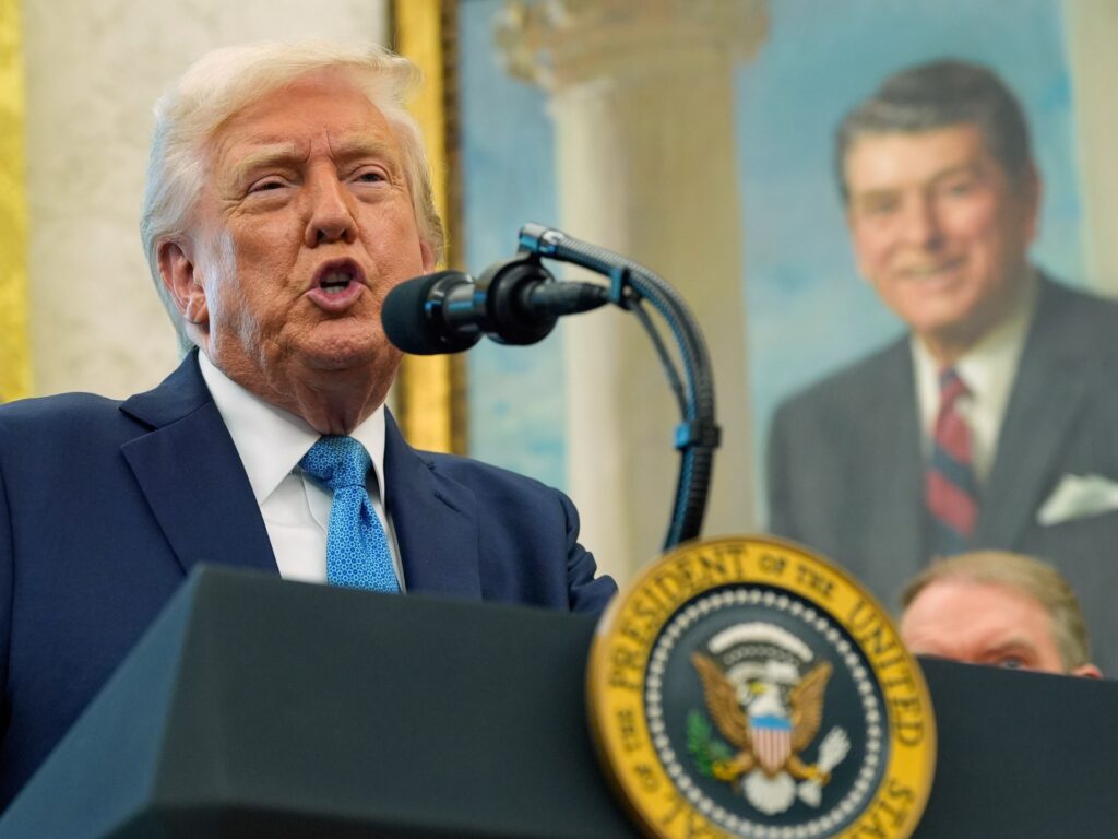 Trump backs off threat to fire Fed Chair Powell, as stock market surges | Donald Trump News