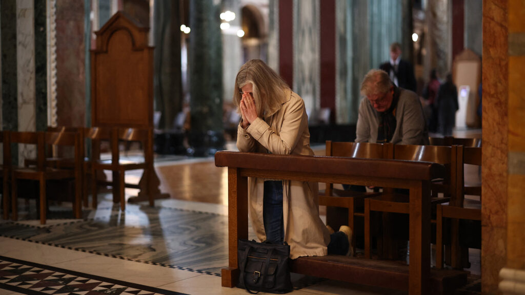 Church bells ring for Pope Francis