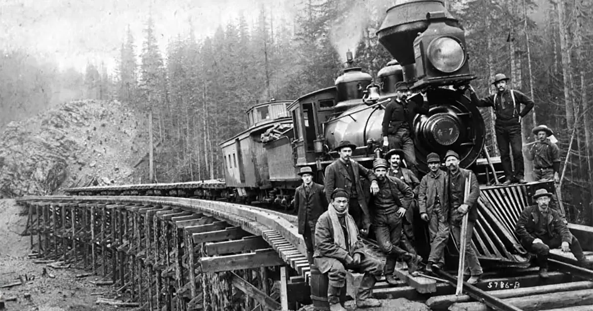 How trains drove American history