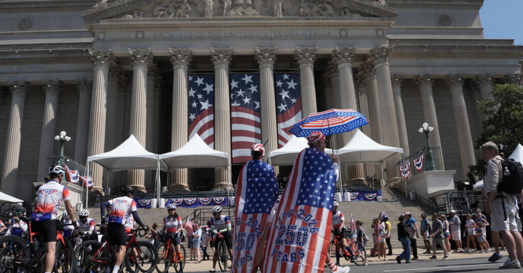 Fireworks and Trump Speech Cap Independence Day Celebrations