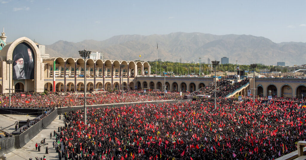 Huge Crowds Mass in Tehran for Ayatollah’s State Funeral