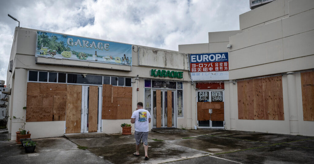 Guam and Northern Mariana Islands Prepare for Typhoon Bavi