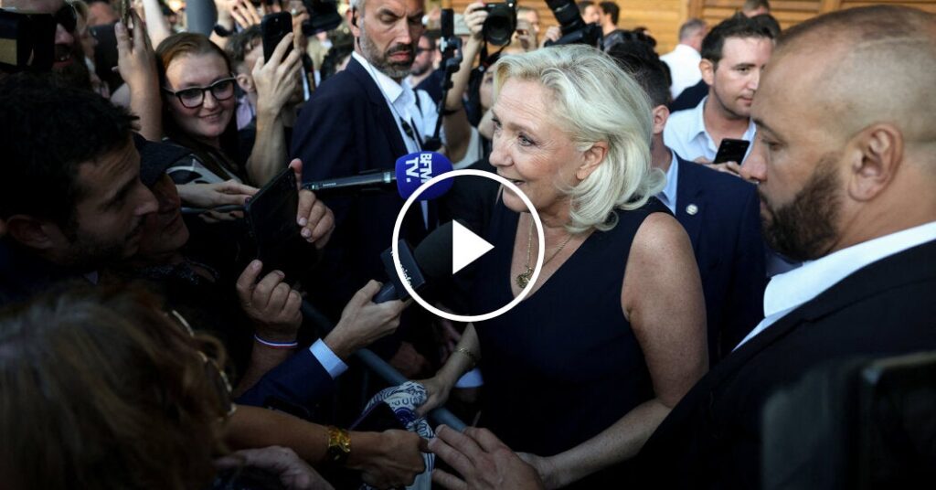 Marine Le Pen Announces 2027 French Presidential Bid
