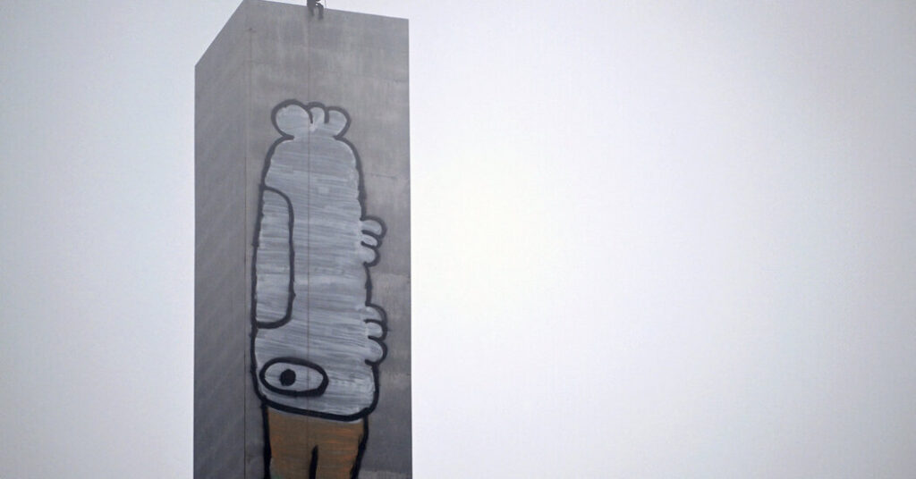 Man Arrested for Painting ‘Pam the Bird’ Graffiti on Bridge Tower in Melbourne