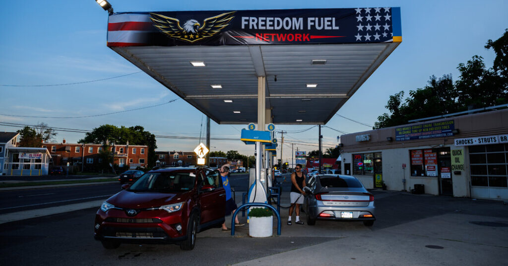 Trump Is Promoting ‘Freedom Fuel’ for $3.47 a Gallon. Who’s Behind It?