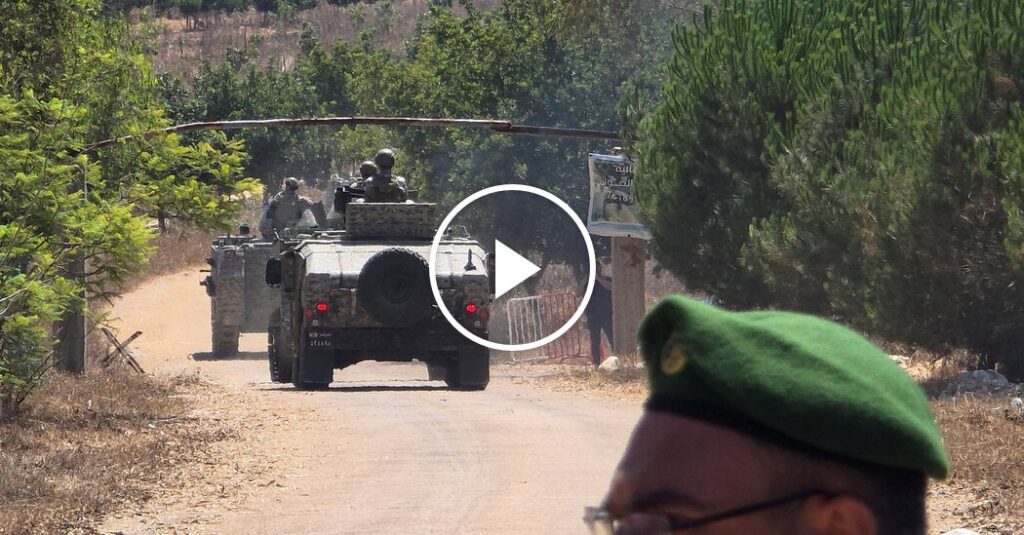 Israeli Troops Shoot Near Lebanese Army Deploying in ‘Pilot Zone’