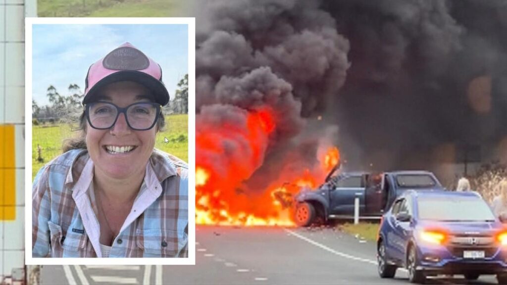 Tasmania crash: WA man stabs partner before colliding with car, killing himself and beloved nurse Elaine Gee