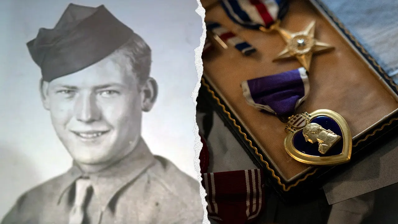 World War II veteran receives Purple Heart 81 years after Rhine wound