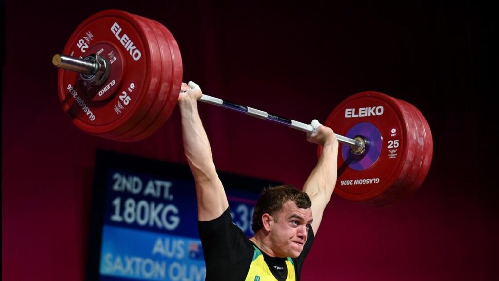 Aussie weightlifter emulates dad with Games medal