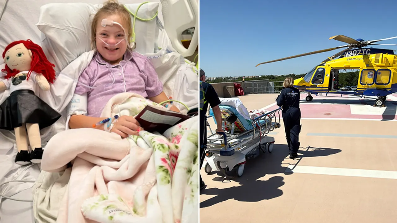 Rory Feek’s youngest daughter Indiana airlifted after open heart surgery