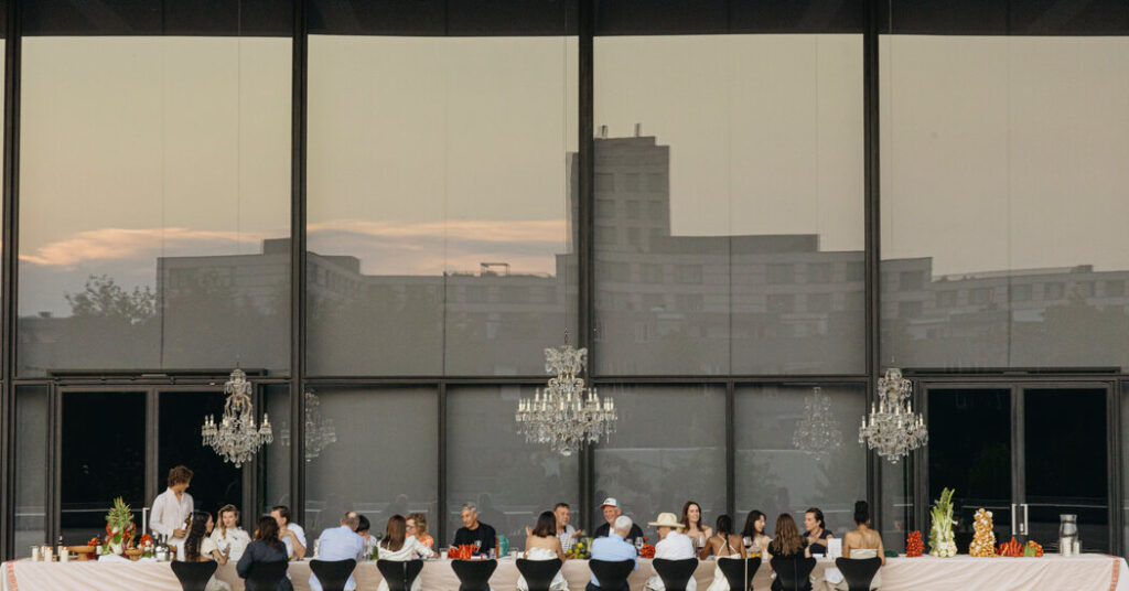 How Maurizio Cattelan Threw His Own Version of the Last Supper