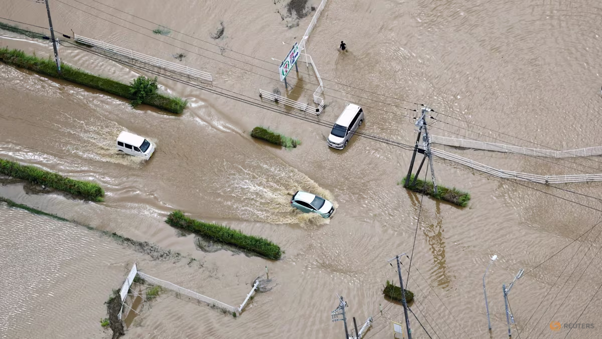 Record rain in Japan kills at least 8, leaves thousands stranded at Narita airport