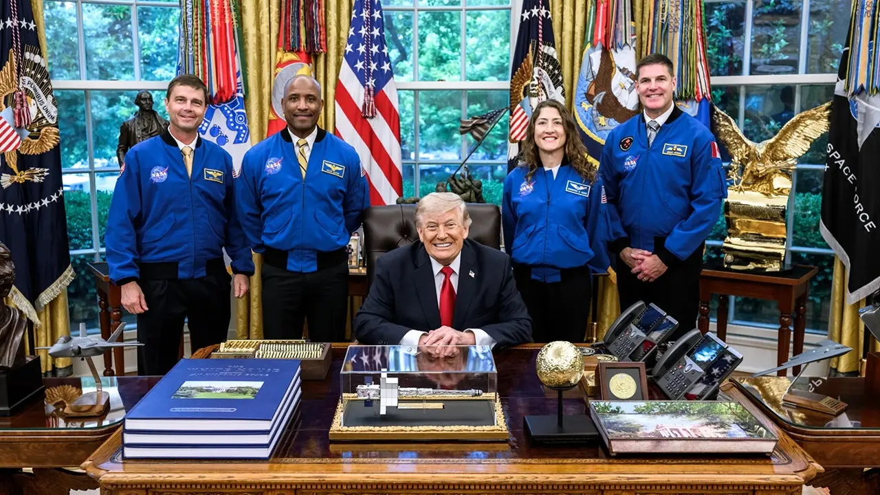 President Trump to award Artemis II crew the Congressional Space Medal of Honor