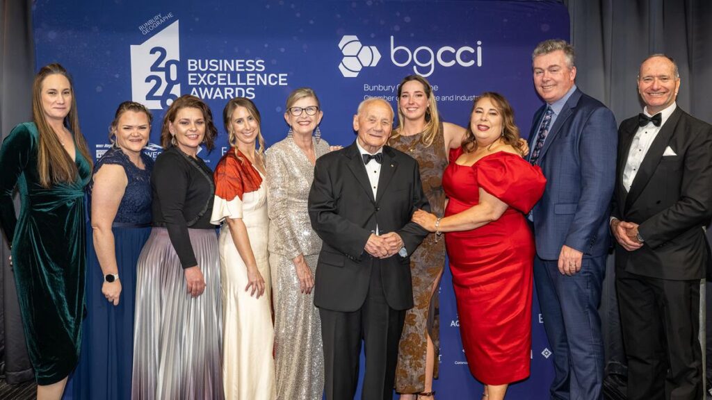 South West business community comes together to celebrate 2026 Bunbury Geographe Business Excellence Awards