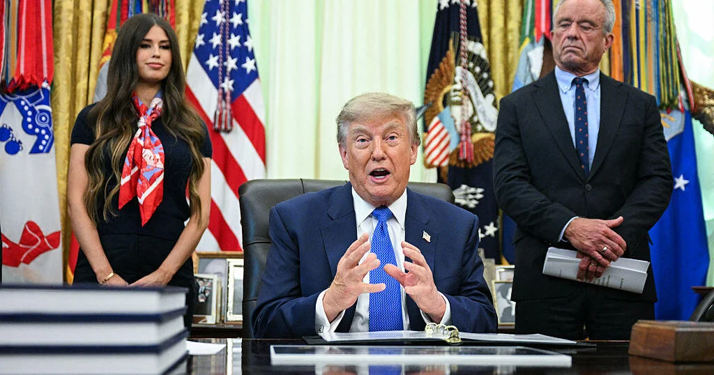 Trump signs order on childhood vaccination recommendations, citing autism