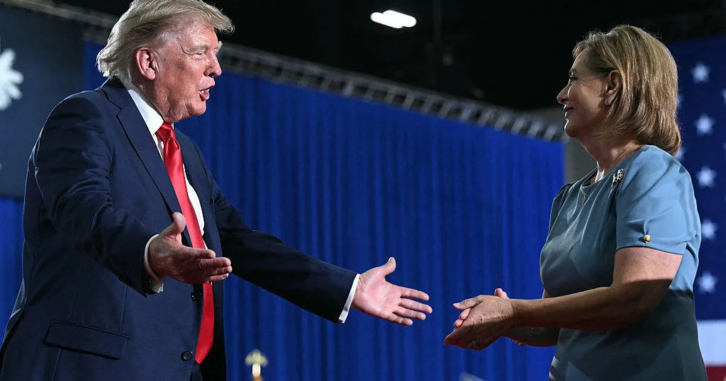 Trump campaigns with Darline Graham ahead of runoff: „Say that I’m on the ballot one more time“