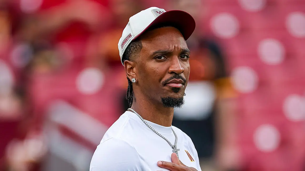 Commanders‘ Jayden Daniels deflects question on LSU cease-and-desist letter after social media trolling wave