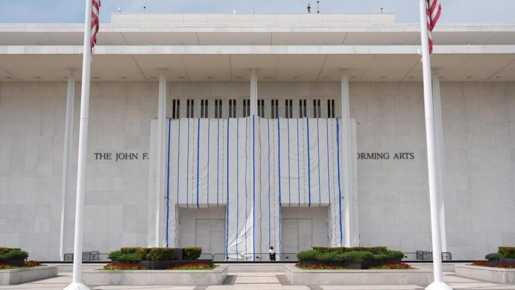 Kennedy Center closes for repairs, Trump's name blocked
