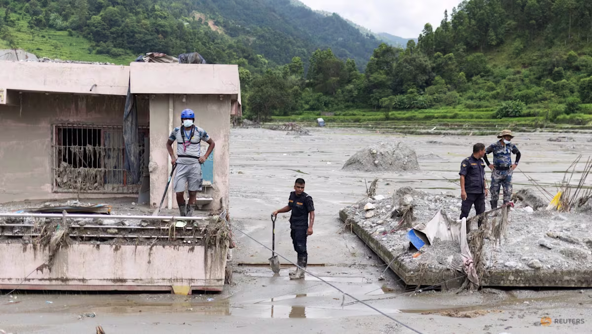 Nepal marks national mourning day after deadly flood