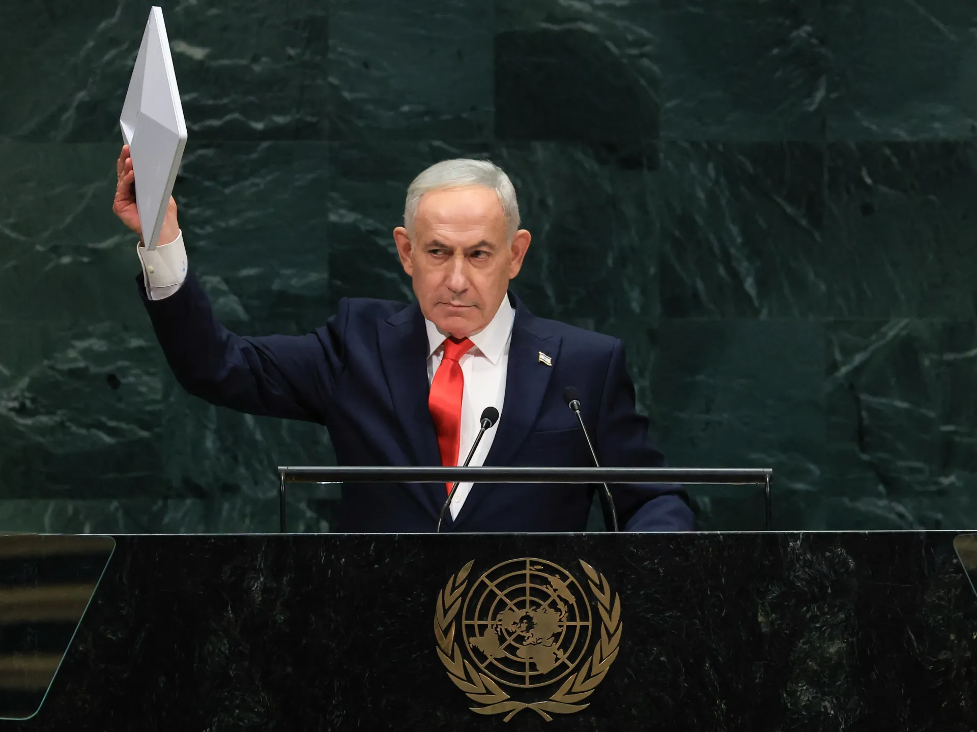 Benjamin Netanyahu attacks Israel’s enemies and allies in UN speech | Benjamin Netanyahu News