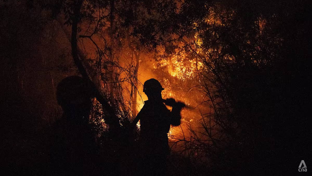 Through smoke, flames and exhaustion, Sumatra’s firefighters find strength to carry on