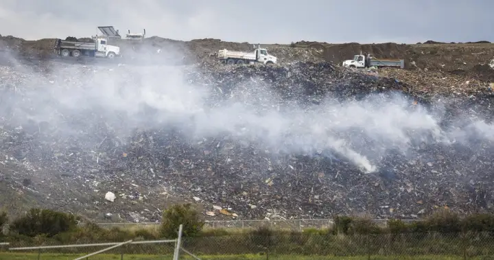 Calgary fire officials say landfill blaze could last months