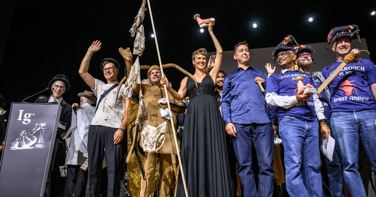 Ig Nobel prizes go to scientists studying cockroach milk, nose-blowing, buried underwear, more