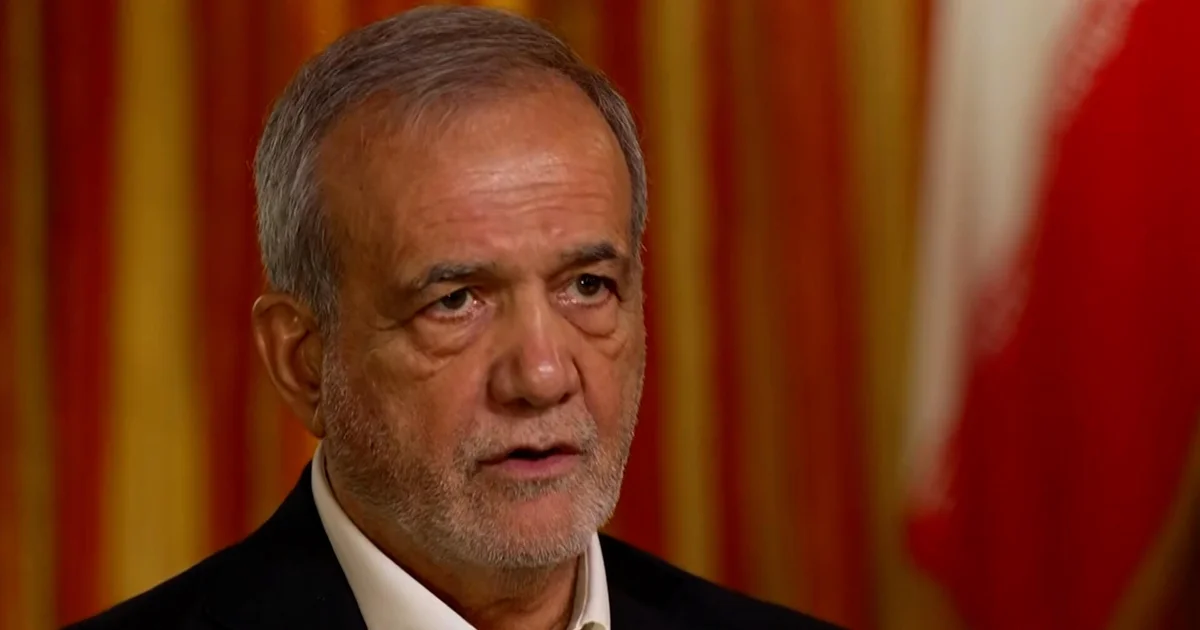 Extended interview: Iranian President Masoud Pezeshkian on the U.S.-Iran war
