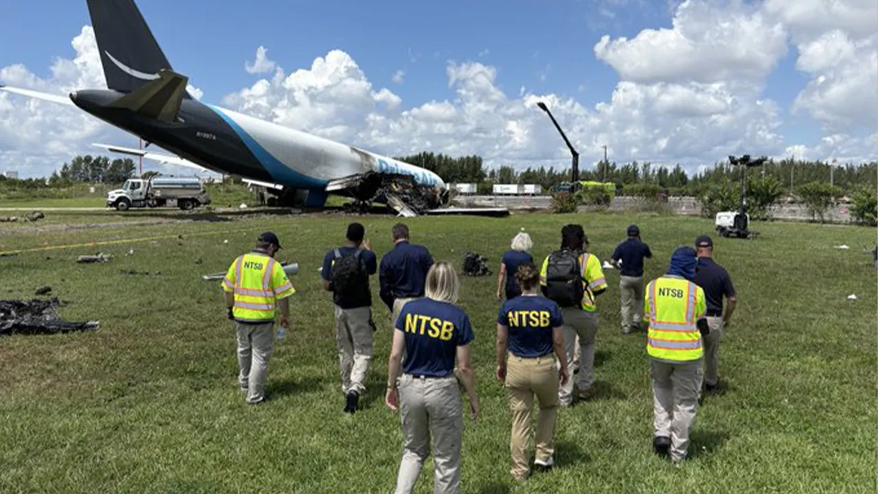 Amazon Miami cargo jet crash involved 2 vehicles, 8 occupants