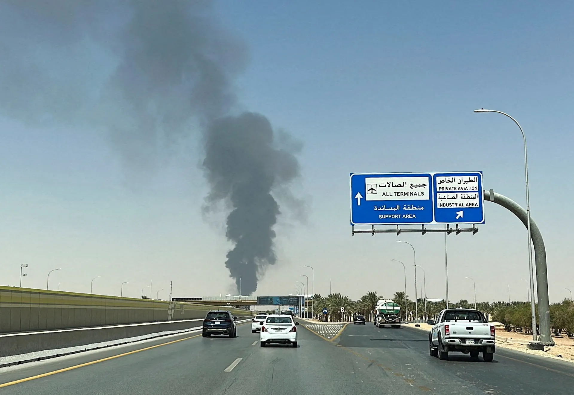 Saudi-led coalition says defences intercept Houthi missile fired at Riyadh | Houthis News