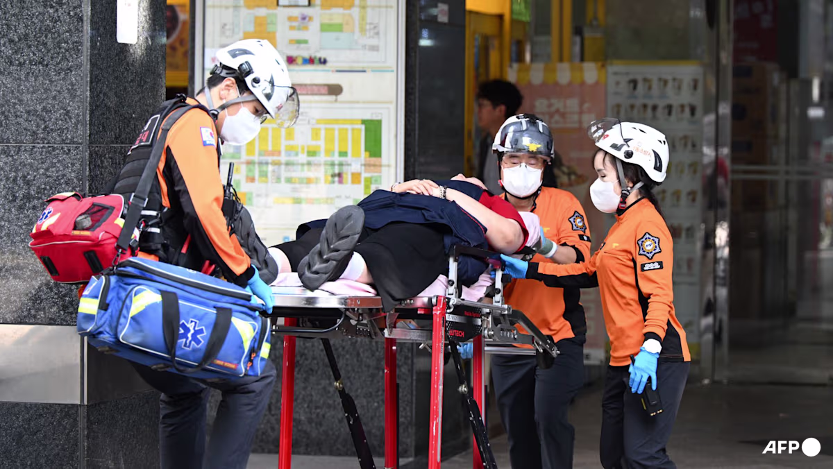 South Korean police detain man over stabbing of eight people at shopping mall
