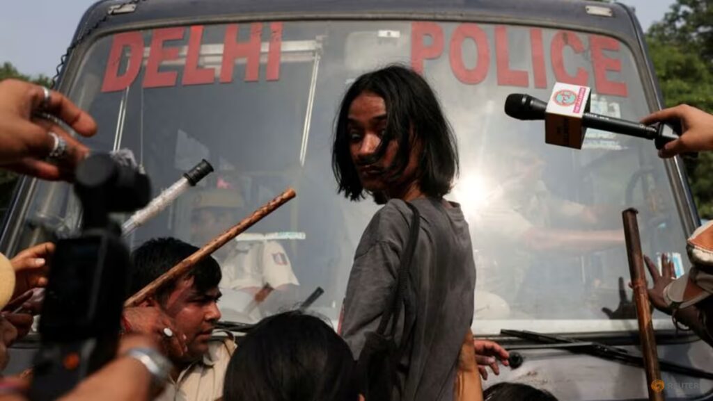 Security stepped up in India’s capital for ‚cockroach‘ movement rally