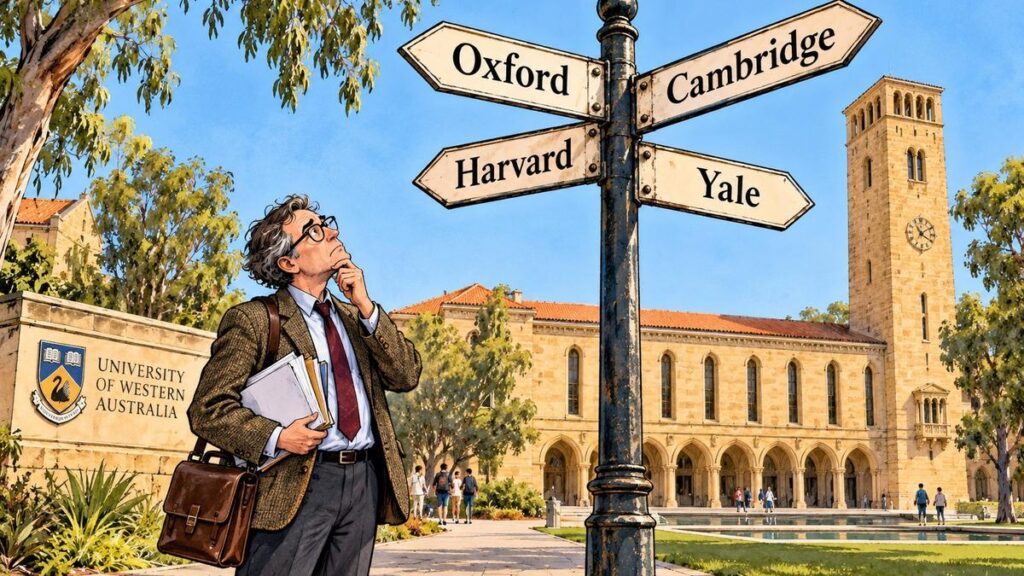Ben Harvey: Geography, not size, important when trying to solve WA university merger spat