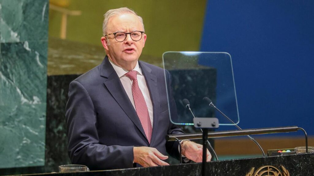 Paul Murray: Anthony Albanese’s pitch to broken UN a vanity project that flies in the face of common sense