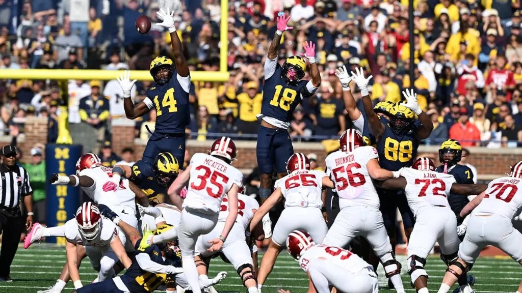 Indiana outlasts Michigan in overtime for first win at Big House since 1967