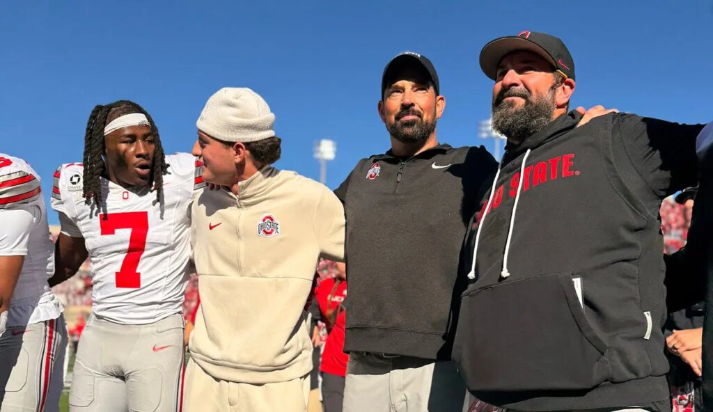 Ohio State shatters Indiana’s 22-game winning streak, but questions linger about Julian Sayin’s health