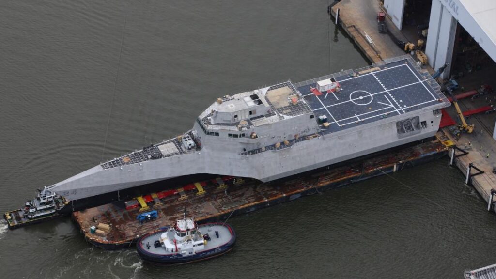 Defence Minister Richard Marles keeps watch as Pentagon pushes sale of Austal US shipyard to Hanwha