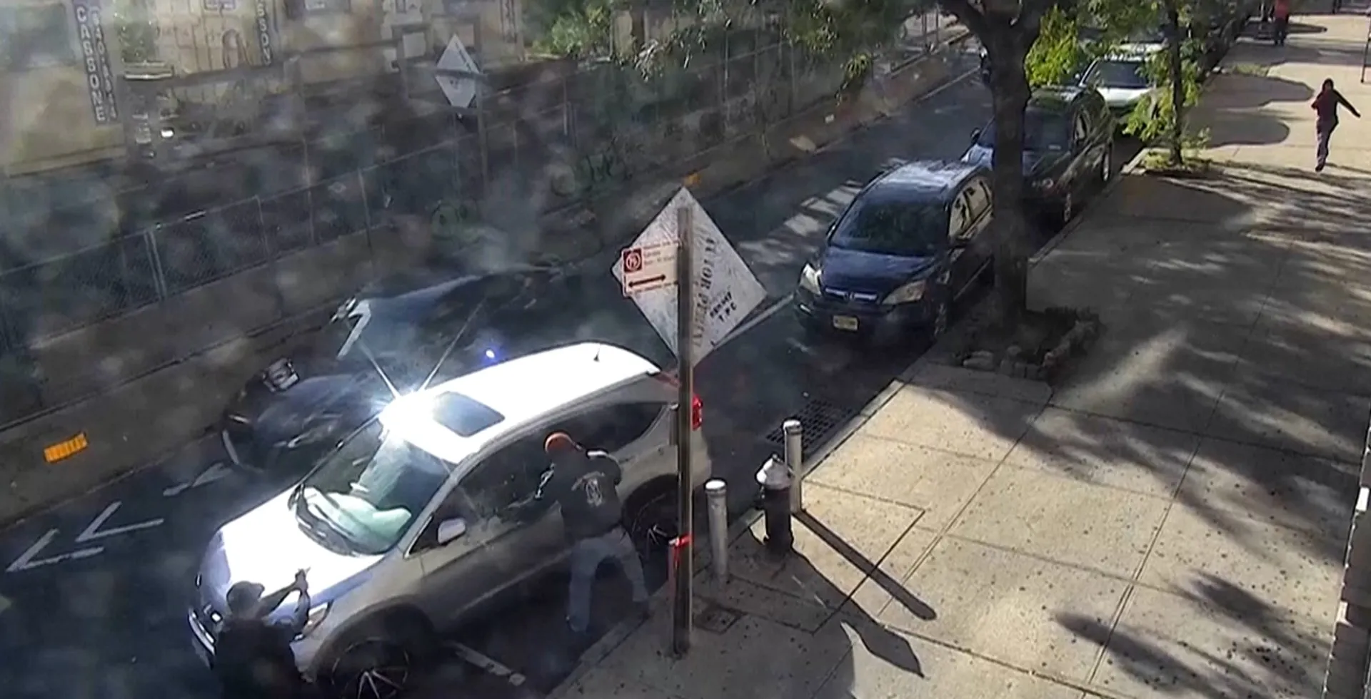 CCTV footage shows ICE shooting in New York | Donald Trump