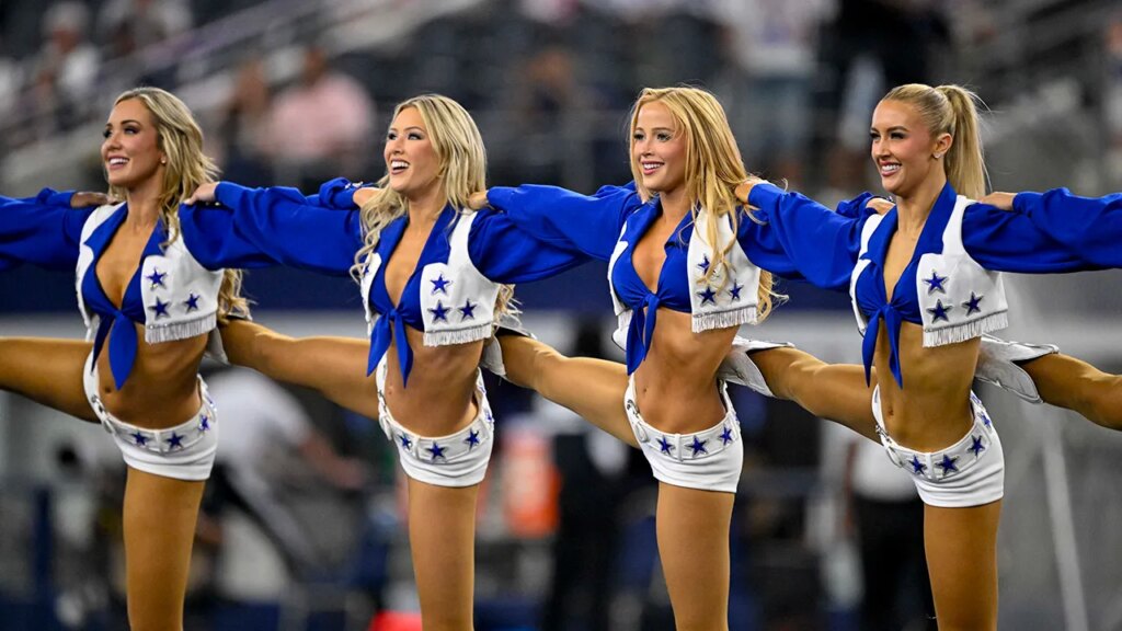 Dallas Cowboys cheerleader alum reacts to My Chemical Romance gun stunt, Ric will be OK & NBA flopping