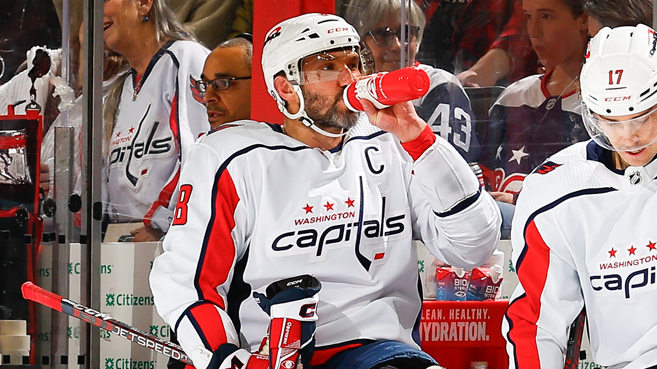 If you’ve ever wondered why Alex Ovechkin has crushed soda on the bench his whole career, here’s your answer