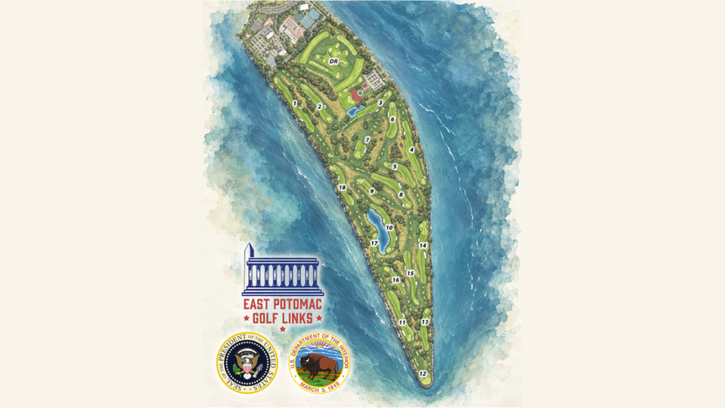 Trump unveils plan to redesign East Potomac Golf Links with Fazio